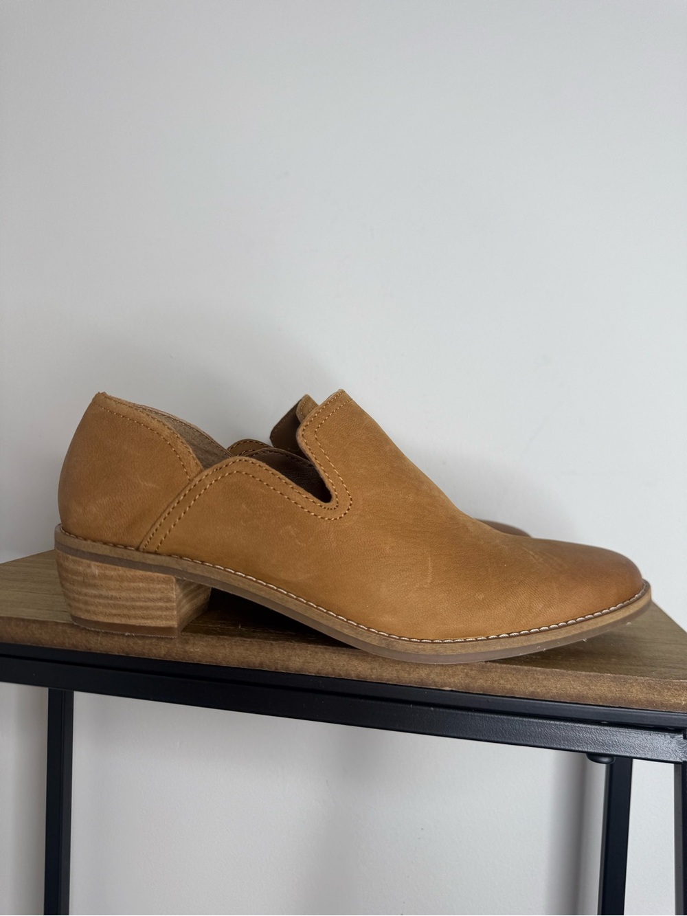 Chelsea & Violet Cognac Slip-On Leather Loafer